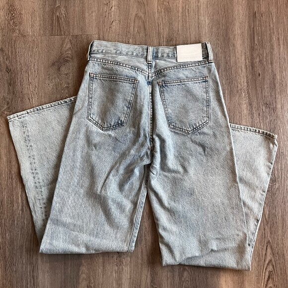 Aritzia Denim Forum The Farrah Hi-rise Wide Jean Size 25 - Picture 5 of 9